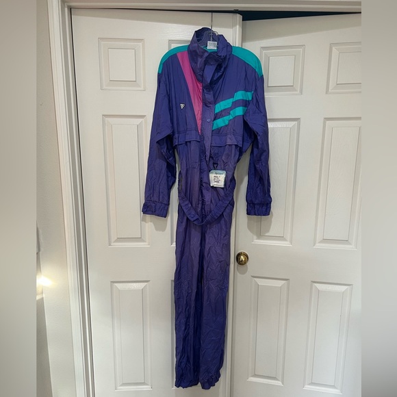 Couloir Pants - Vintage 80s Ski Onesie - Couloir Sz 44 L